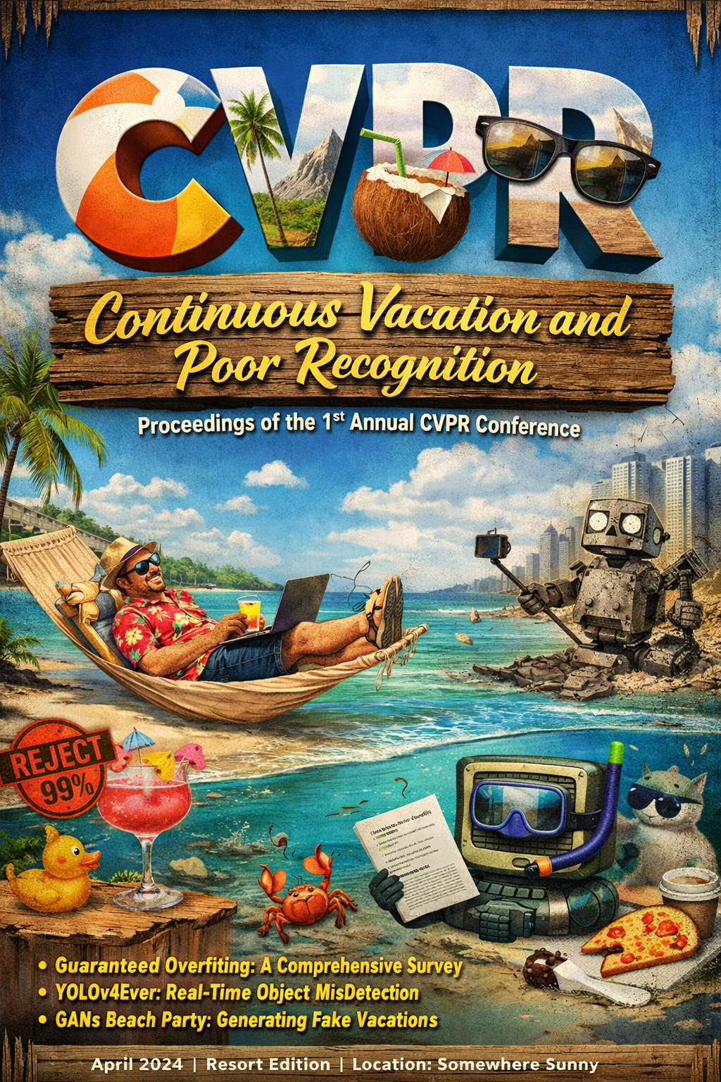 CVPR Continuous Vacation and Poor Recognition