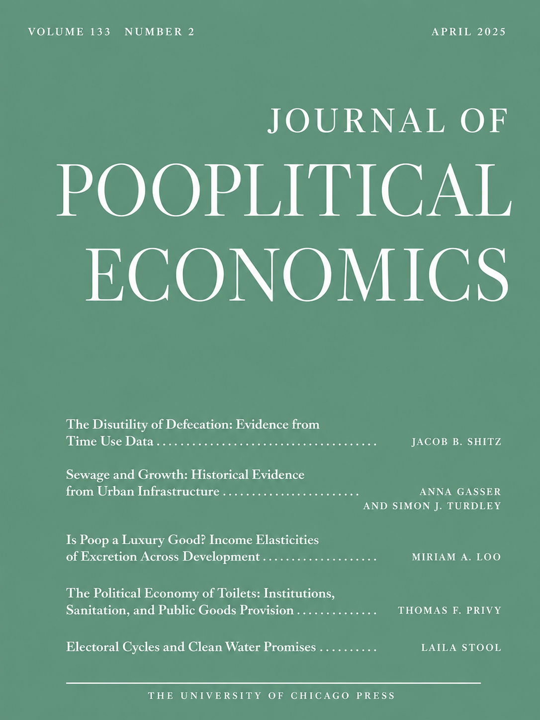 Journal of Pooplitical Economics