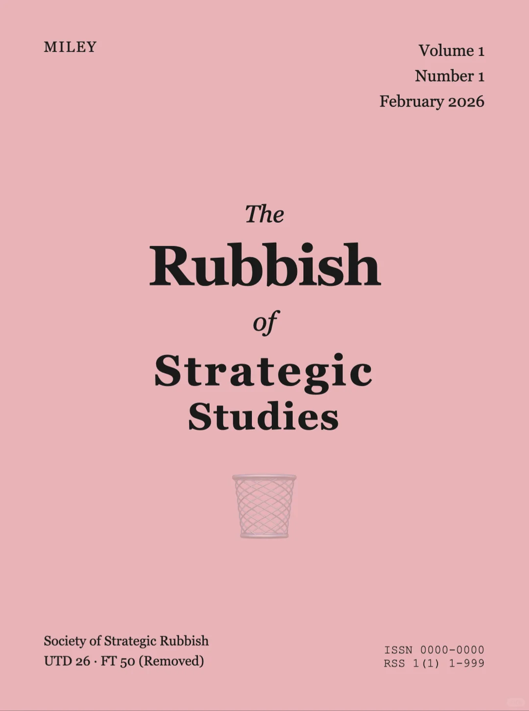 The Rubbish of Strategic Studies